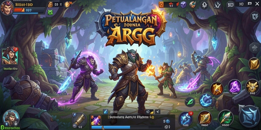 Tampilan menakjubkan dari gameplay ARPG yang mendebarkan.