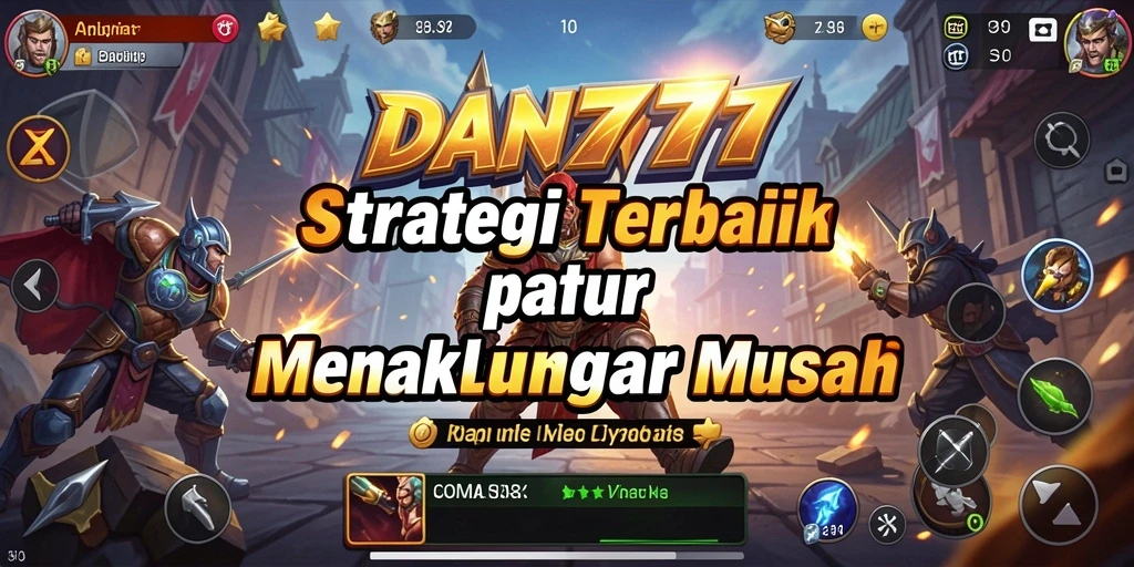 Tampilan gameplay strategis yang mendebarkan dalam DAN777.