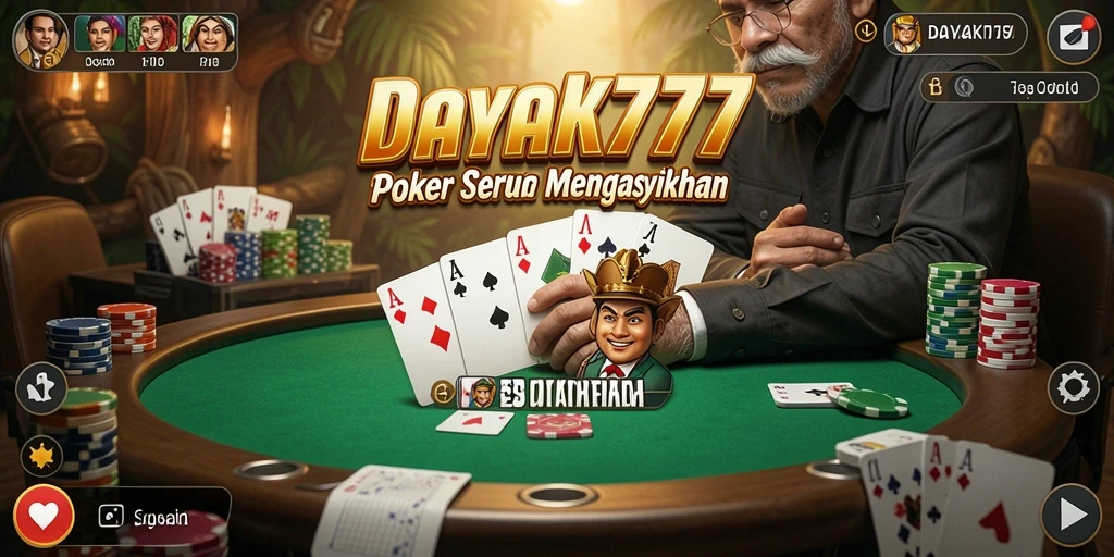 Gameplay seru dan mendebarkan dalam DAYAK777.