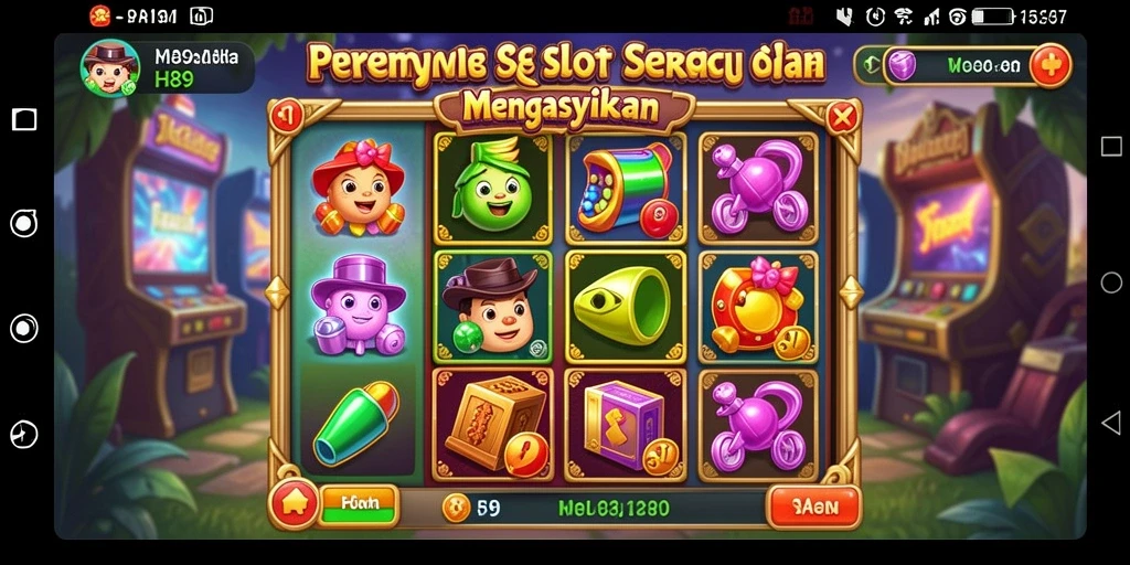 Screenshot gameplay H89 menampilkan keseruan permainan Slot.