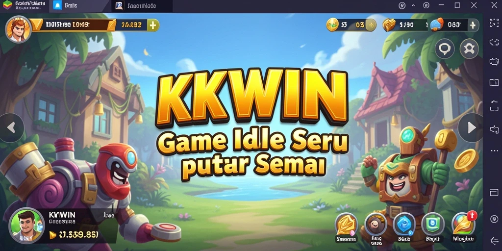 Gambaran utama gameplay KKWIN yang menarik dan menghibur.