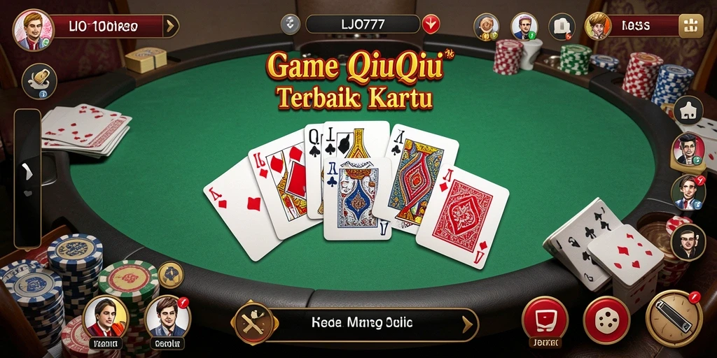 Tampilan gameplay seru QiuQiu di LJO777.