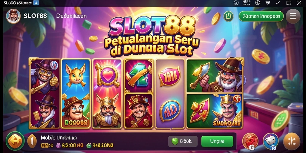 SLOT88 menampilkan aksi seru dalam gameplay petualangan.