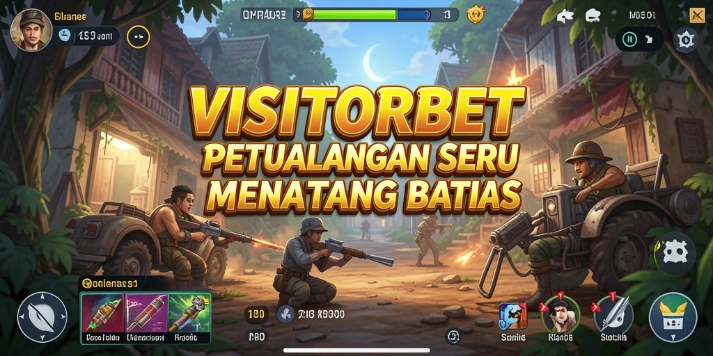 Tampilan gameplay seru dari VISITORBET saat menjelajahi dunia petualangan.